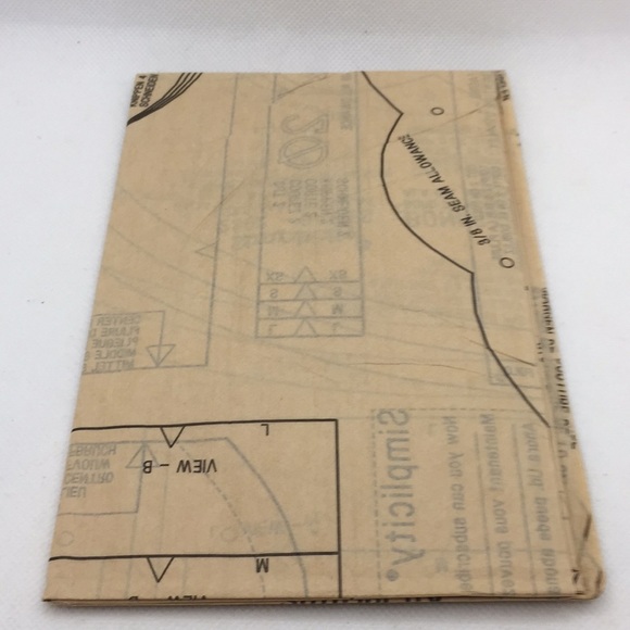 Simplicity 2392 Vintage 50’s Babies Dresses Bonnet Embroidery 7-24 lbs Uncut - Picture 11 of 11